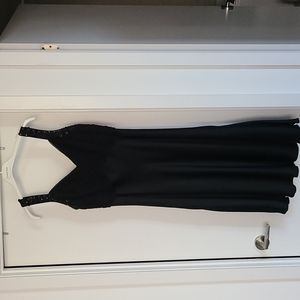 Black evening dress
